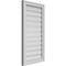 Ekena Millwork Vertical Surface Mount PVC Gable Vent: Functional, w/ 2"W x 1-1/2"P Brickmould Frame, 18"W x 34"H GVPVE18X3402SF - alternate 4